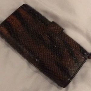 NWOT Liebeskind Berlin Snakeskin Wallet